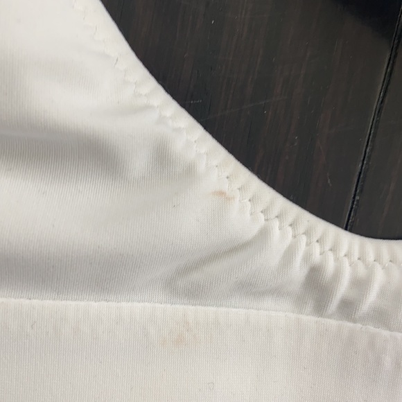 NWT Heidi Klein Reversible gingham bikini top- Sz XL - Picture 4 of 5